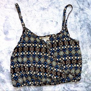 Kirra Multicolored Crop Top size XS